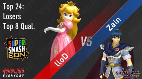 Super Smash Con Llod Peach Vs Zain Marth Ssbm Top L