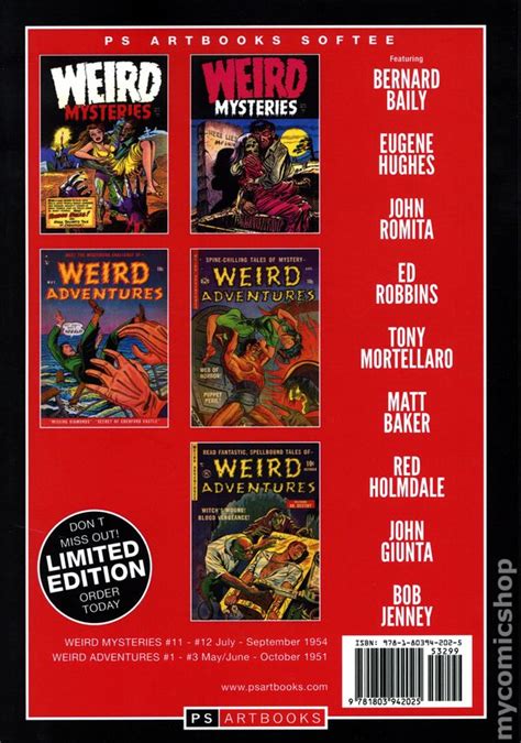 Pre Code Classics Softee Weird Mysteries TPB 2023 PS Artbooks Comic