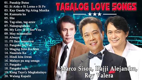 Marco Sison Hajji Alejandro Rey Valera Greatest Hits Opm Tagalog