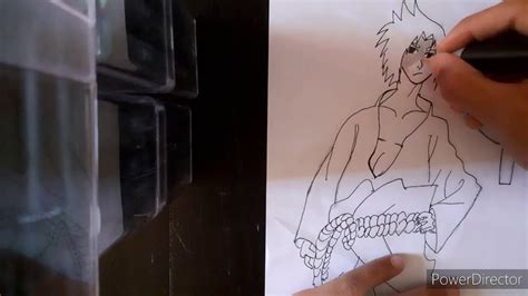 Partie Comment Dessiner Sasuke Uchiwa Naruto Youtube