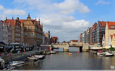 Rzeka Motława w Gdańsku Gdańsk zdjęcia