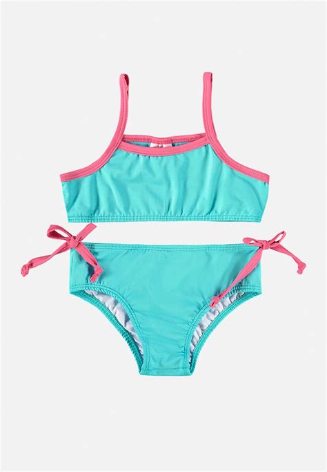 Upf Sun Protection Swimming Bikini Blue Quimby Swimwear Superbalist