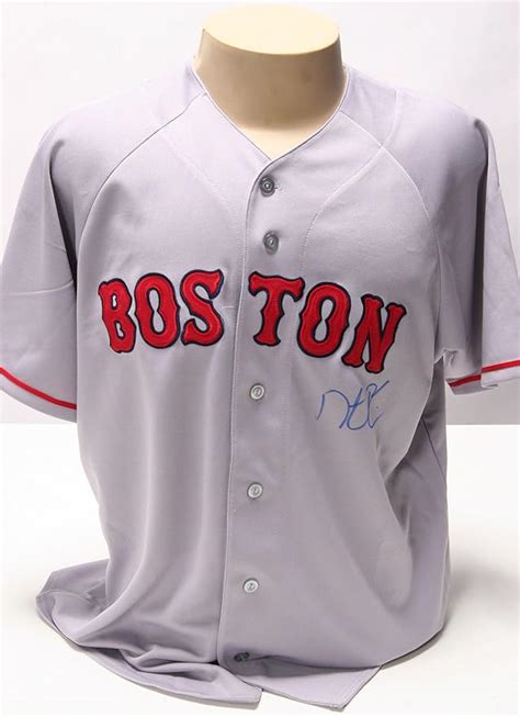 Dustin Pedroia Autographed Jersey - SM Holo - Autographed MLB Jerseys ...