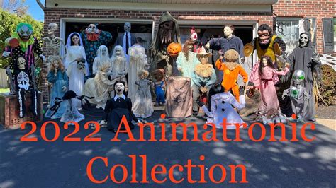 Complete 2022 Halloween Animatronic Collection Halloween