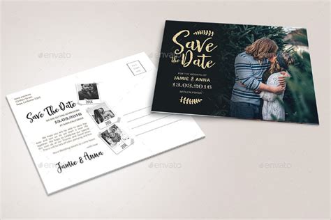 Save The Date Postcard Templates | Free & Premium Downloads