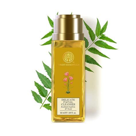 Buy Forest Essentials Kashmiri Saffron Neem Delicate Facial Cleanser