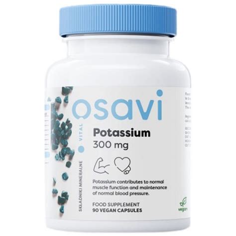 Potassium Citrate (Калиев цитрат)300мг., капсули х 90, Osavi