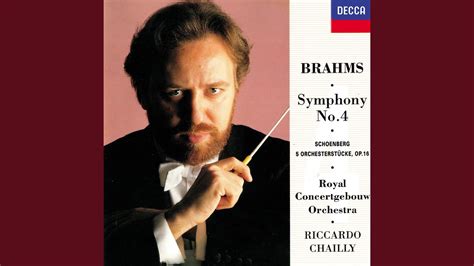 Brahms Symphony No 4 In E Minor Op 98 1 Allegro Non Troppo YouTube