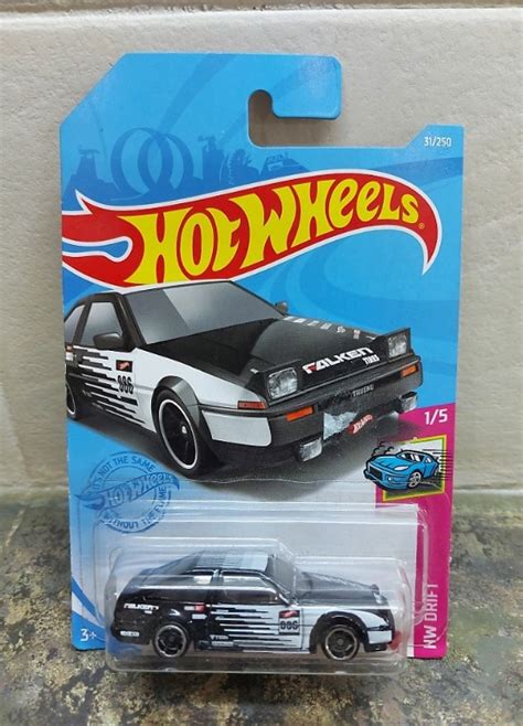 TOYOTA AE SPRINTER TRUENO Hot Wheels HW Drift Series Hobbies Toys Toys Games On