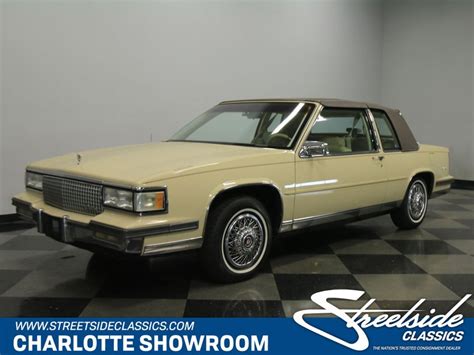 1987 Cadillac Coupe DeVille Classic Cars For Sale Streetside Classics