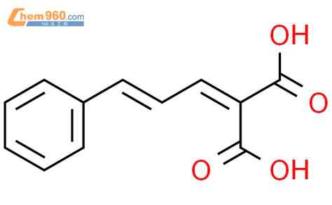 28028 86 6 Propanedioic acid 2 2E 3 phenyl 2 propen 1 ylidene 化学式