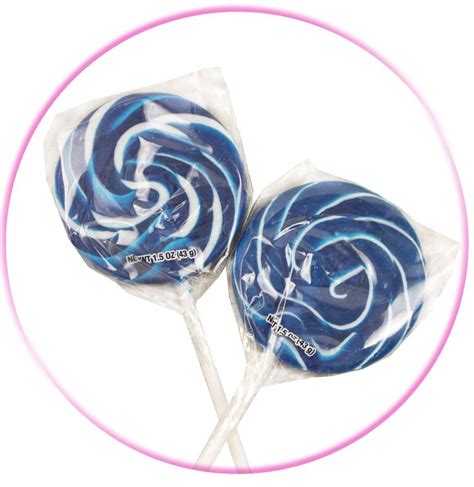 Blue Swirl Lollipops Blue Raspberry 12 Piece Swirl Lollipops Blue Raspberry Color Splash