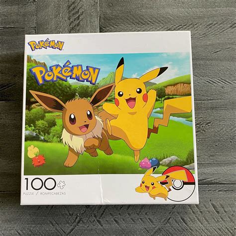 Mavin Pok Mon Pc Jigsaw Puzzle Buffalo X Pikachu And