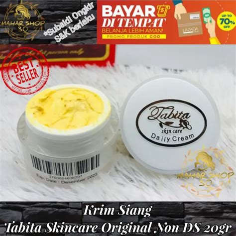 Tabita Non Ds Krim Siang Original Gr Tabita Skin Care Original Non