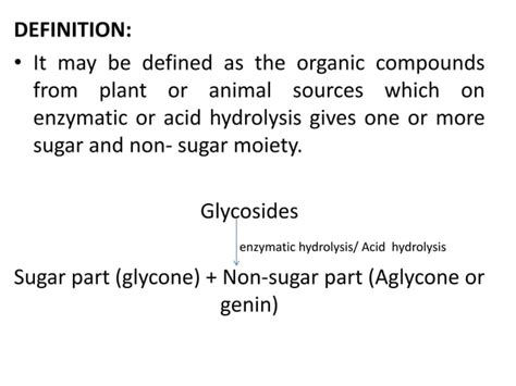 Glycosides | PPT