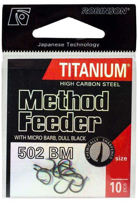 Haczyki Titanium METHOD FEEDER 502 Robinson Sport Sklep EMPIK