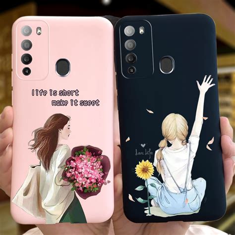 เคสโทรศัพท์มือถือ ซิลิโคนนิ่ม ผิวด้าน แฟชั่น สําหรับ Itel Vision 2 S16