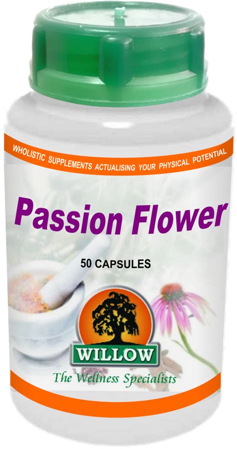 Passion Flower 50 Capsules Willow Wellness