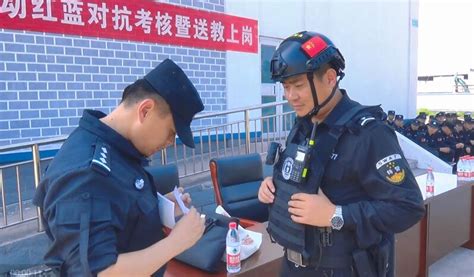 “红蓝”对抗砺精兵！日照特警开展送教考核活动