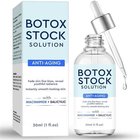 Botox Facial Serum Anti Aging Vitamin C And E Boost Collagen Reduces Wrinkles