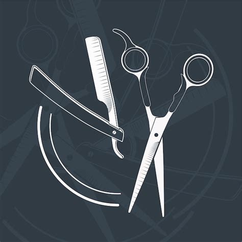 Premium Vector Vector Hairdresser Tools