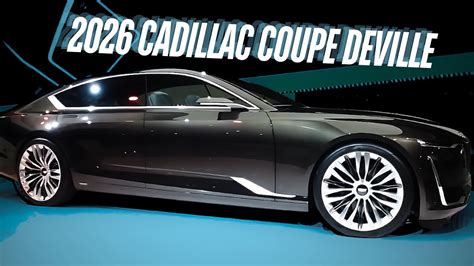 What To Expect From The 2026 Cadillac Coupe Deville Design