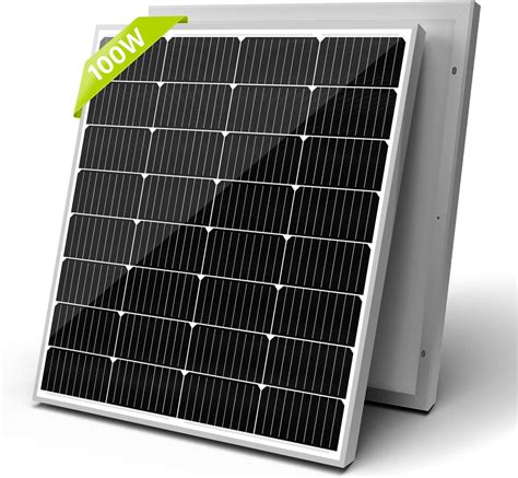 Newpowa Bb Cell Monocrystalline V W Solar Panel Compact Design