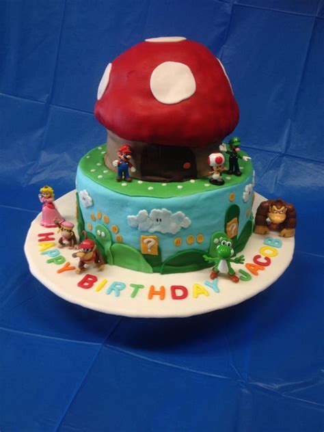 Super Mario Cake Super Mario Cake Cake Mario Cake