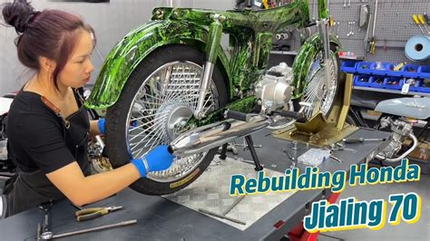 Full Rebuilding Honda Jialing Motorcycle Building A Cafe Racer