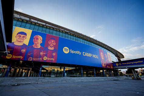 La Nouvelle Façade Du Spotify Camp Nou