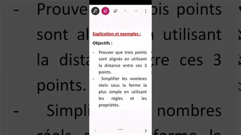 Montrer Que Points Sont Align S En Utilisant Les Distances Youtube