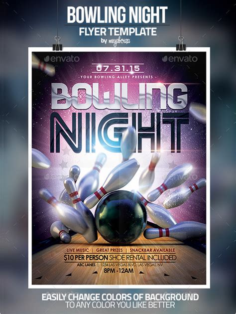 27 Bowling Flyer Templates Psd Ai Eps Vector Format Download