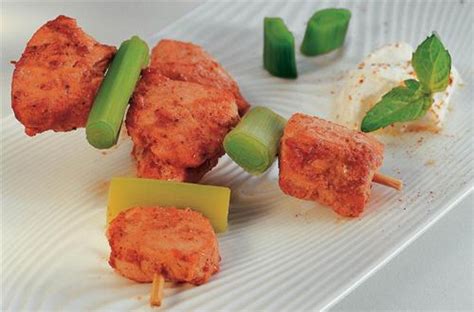 Brochettes De Poulet Tandoori