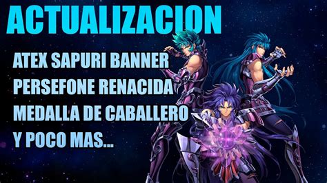 ACTUALIZACION EXCLAMACION SAPURI BANNER MEDALLA DE CABALLEROS SKIN