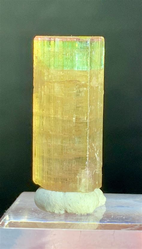 5 Natural Tri Colour Tourmaline Crystal From Paproke Mine Afghanistan