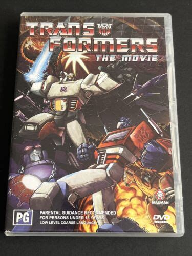 Transformers The The Movie DVD 1986 Orson Welles Action Region 4