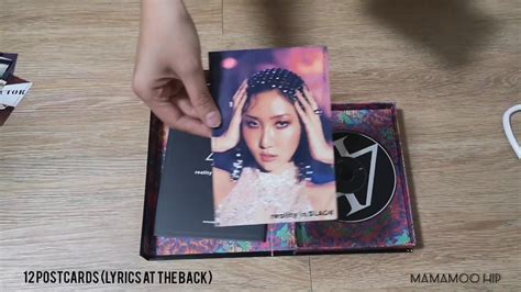 Mamamoo Hip Album Unboxing Youtube