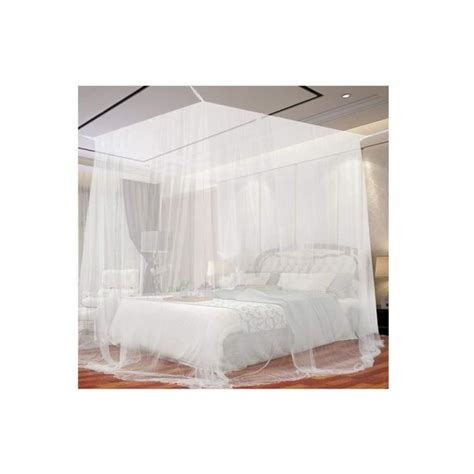 Moustiquaire De Lit Grand Carr E Moustiquaire Pour Lit Extra Large