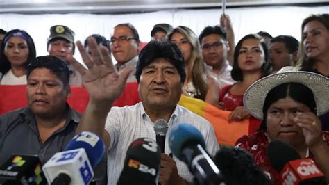 Evo Morales anunció quién será su candidato a presidente en mayo