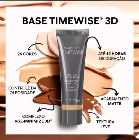 Base Timewise 3d Mary Kay Beige N190 Parcelamento Sem Juros