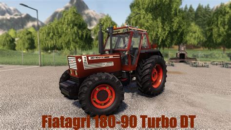 Fiatagri 180 90 Turbo DT V1 0 For FS19 Turbo Farming Simulator 90 S