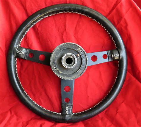 Leather Fusina Racing Steering Wheel Aprox 35cm ﻿ Miscellaneous