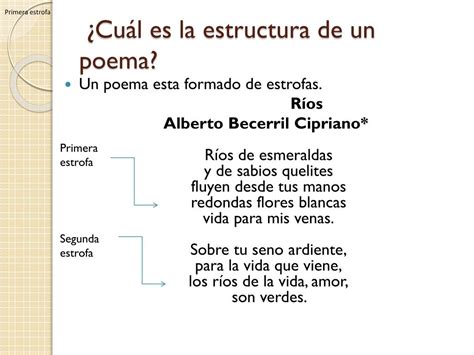 Estructura Del Poema