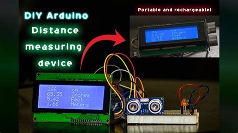 Diy Arduino Distance Measuring Device Youtube