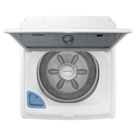 Samsung 4.4-cu ft High Efficiency Agitator Top-Load Washer (White ...