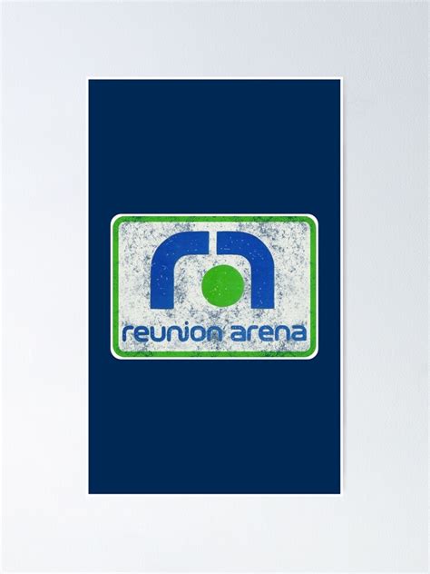 "Reunion Arena" Poster for Sale by DeadStadium | Redbubble