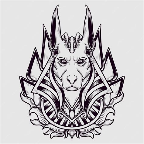 anubis symbol tattoo