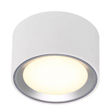 Nordlux Fallon Led White Steel Flush Ceiling Light