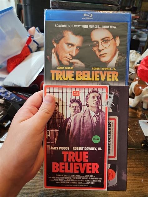 True Believer Blu Ray 1989 VHS Look Slipcover 683904632807 EBay