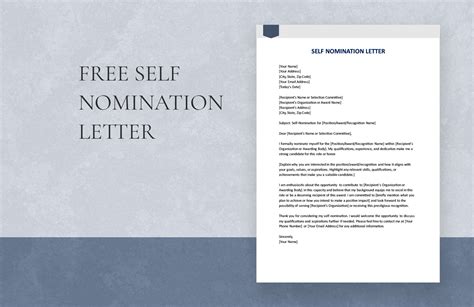 Self-Recommendation Letter in Google Docs, Word, PDF - Download | Template.net